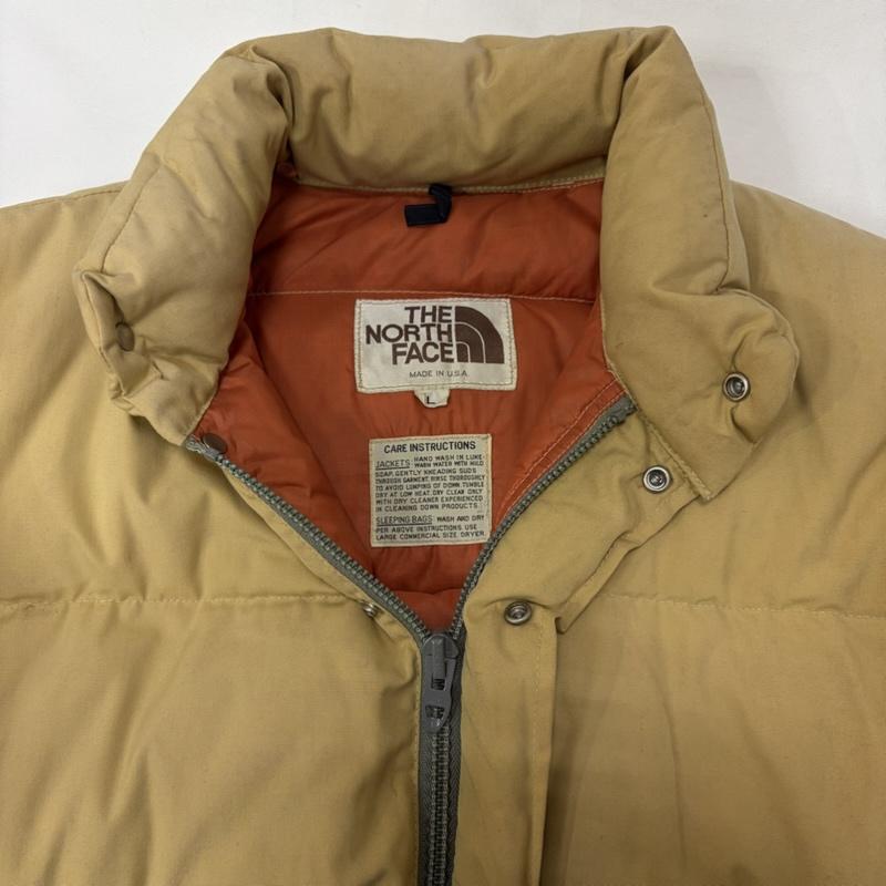 ザノースフェイス THE NORTH FACE ジャケット、上着 ダウンジャケット 70s 80s 茶タグ ダウンジャケット USA製 L メンズ USED 古着 中古 50169313