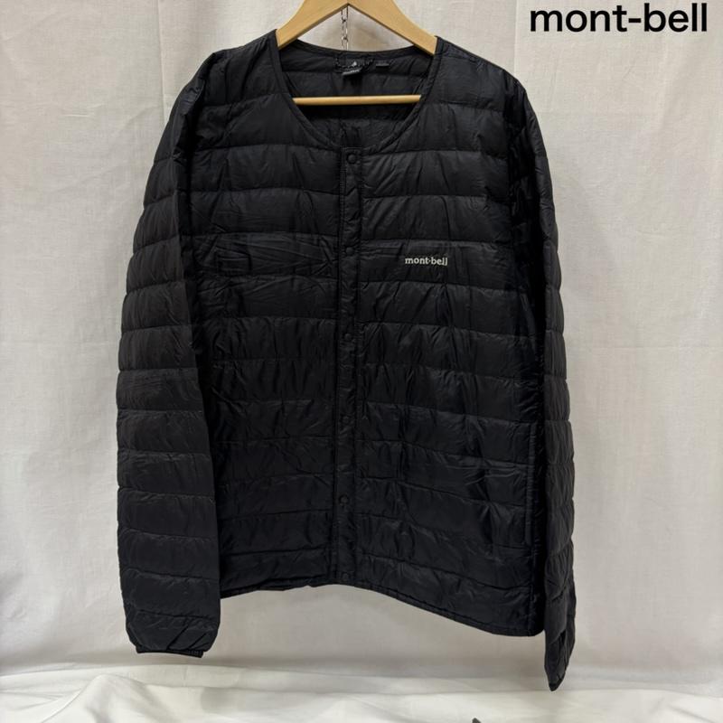 モンベル mont-bell ジャケット、上着 ダウンジャケット スペリオダウン ラウンドネック ジャケット ブルゾン 1101503 XL 黒 / ブラック / black メンズ USED 古着 中古 50169315