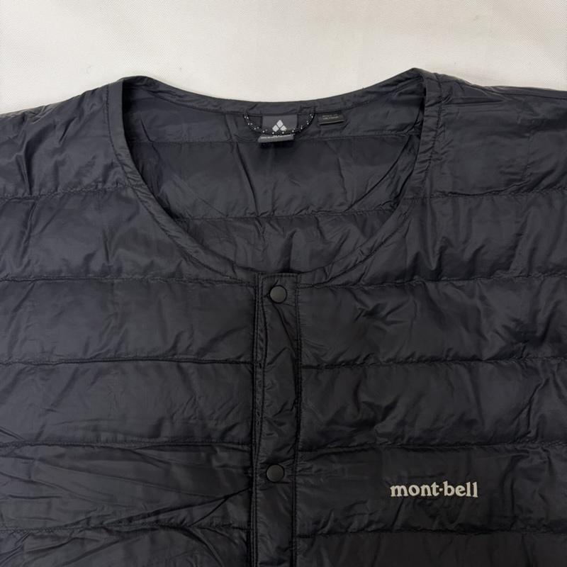 モンベル mont-bell ジャケット、上着 ダウンジャケット スペリオダウン ラウンドネック ジャケット ブルゾン 1101503 XL 黒 / ブラック / black メンズ USED 古着 中古 50169315