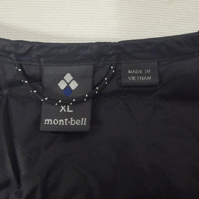 モンベル mont-bell ジャケット、上着 ダウンジャケット スペリオダウン ラウンドネック ジャケット ブルゾン 1101503 XL 黒 / ブラック / black メンズ USED 古着 中古 50169315