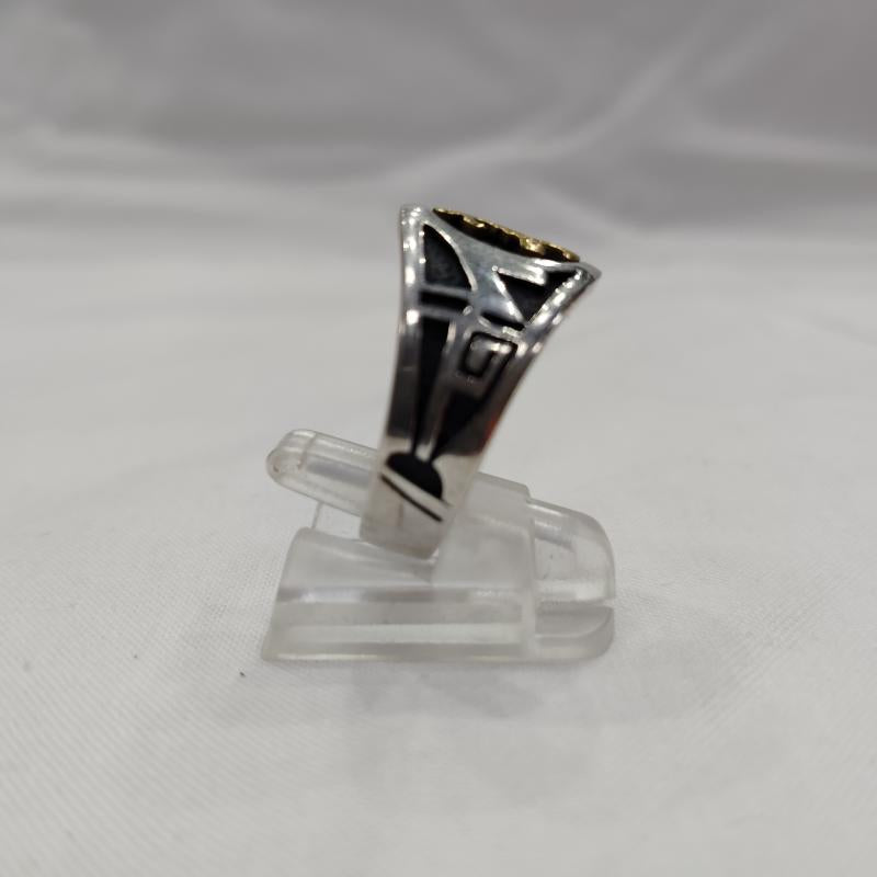 古着 USED アクセサリー 指輪 ココペリ シルバー リング インディアンジュエリー 24号 - 銀 / シルバー / silver color メンズ USED 古着 中古 50169322
