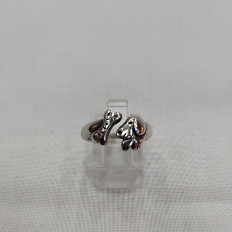ヴィンテージ VINTAGE アクセサリー 指輪 80s Anni+Co シルバー リング 犬 11号 - 銀 / シルバー / silver color メンズ USED 古着 中古 50169324