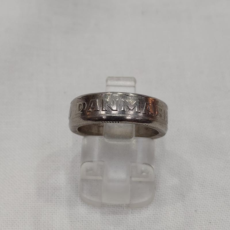 古着 USED アクセサリー 指輪 デンマーク 1クローネ 硬貨 リング 9号 - レディース USED 古着 中古 50169326