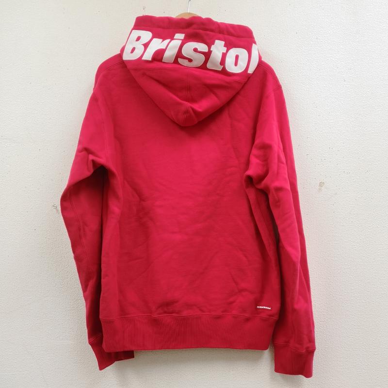 エフシーアールビー F.C.R.B. パーカー 長袖 F.C.R.B LOGO PULLOVER SWEAT HOODIE 裏起毛 パーカー FCRB-212031 S 赤 / レッド / red メンズ USED 古着 中古 50169327