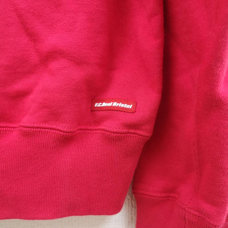 エフシーアールビー F.C.R.B. パーカー 長袖 F.C.R.B LOGO PULLOVER SWEAT HOODIE 裏起毛 パーカー FCRB-212031 S 赤 / レッド / red メンズ USED 古着 中古 50169327
