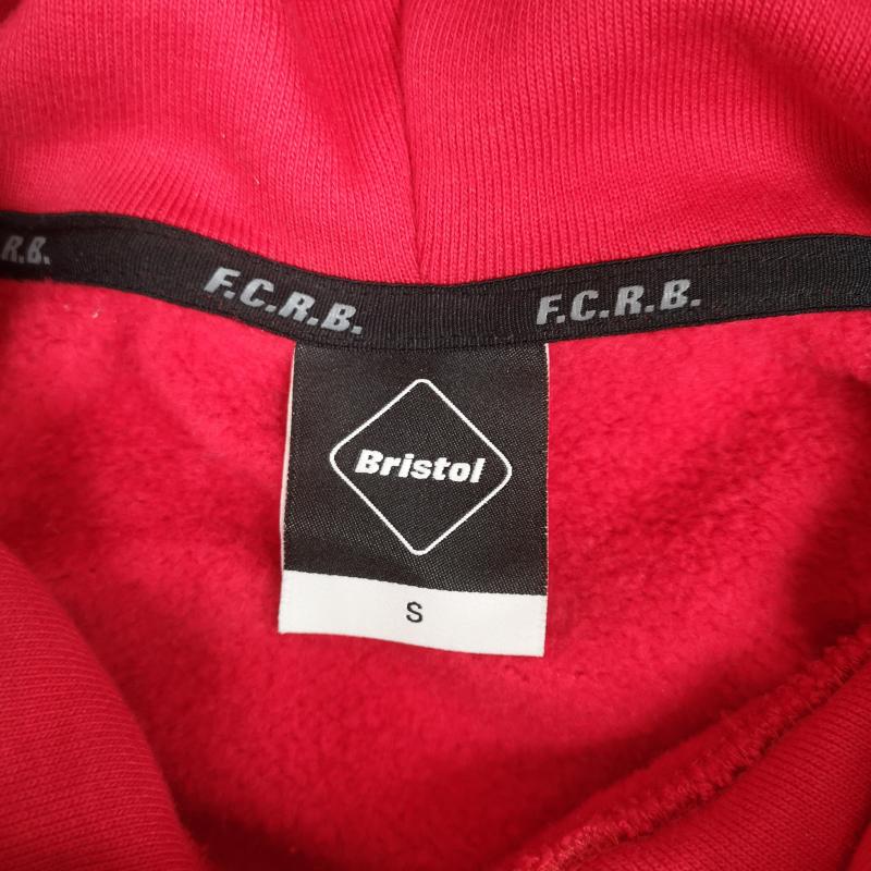 エフシーアールビー F.C.R.B. パーカー 長袖 F.C.R.B LOGO PULLOVER SWEAT HOODIE 裏起毛 パーカー FCRB-212031 S 赤 / レッド / red メンズ USED 古着 中古 50169327