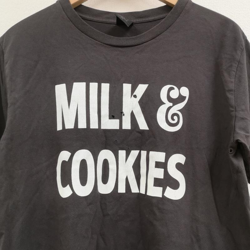 ナンバーナイン NUMBER (N)INE Tシャツ 半袖 MILK&COOKIES 半袖 Tシャツ S/S TEE 3 チャコールグレー / チャコールグレー / メンズ USED 古着 中古 50169333