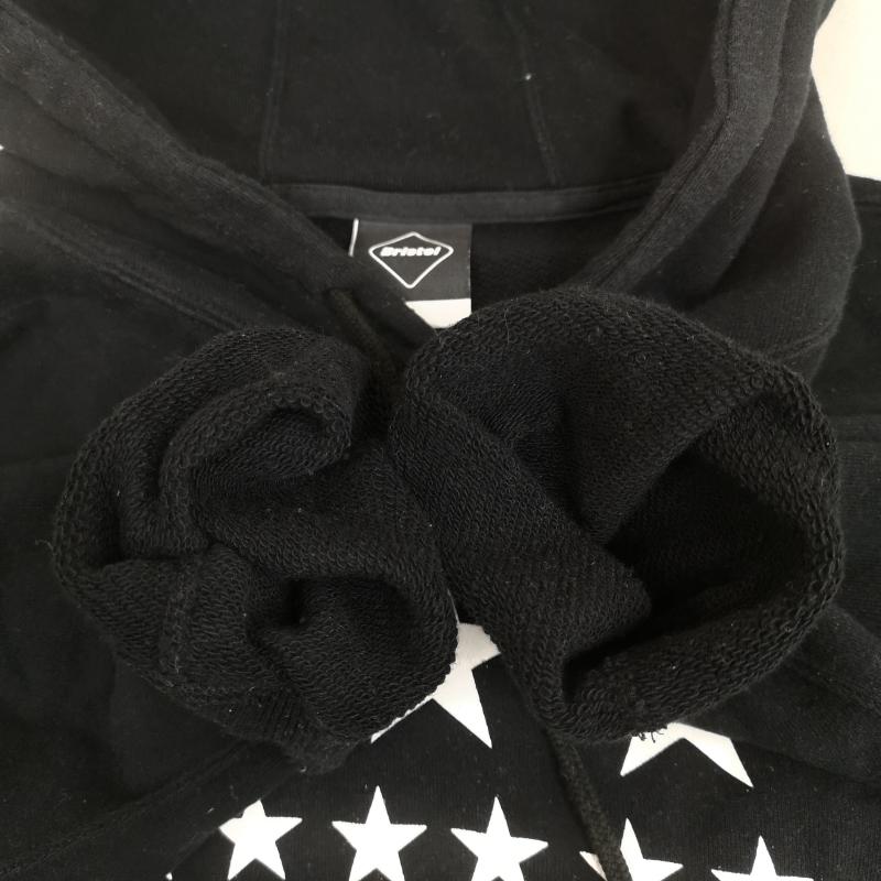エフシーアールビー F.C.R.B. パーカー 長袖 16FW 日本製 EMBLEM PULLOVER HOODY スウェット パーカー FCRB-167047 S 黒 / ブラック / black メンズ USED 古着 中古 50169334