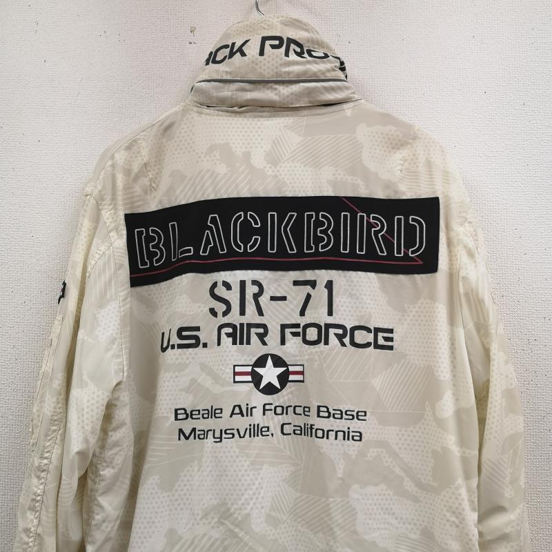 アヴィレックス AVIREX ジャケット、上着 フライトジャケット BLACKBIRD STAND ZIP ブラックバード スタンドジップ ミリタリー ジャケット 6102133 L 白 / ホワイト / white メンズ USED 古着 中古 50169335