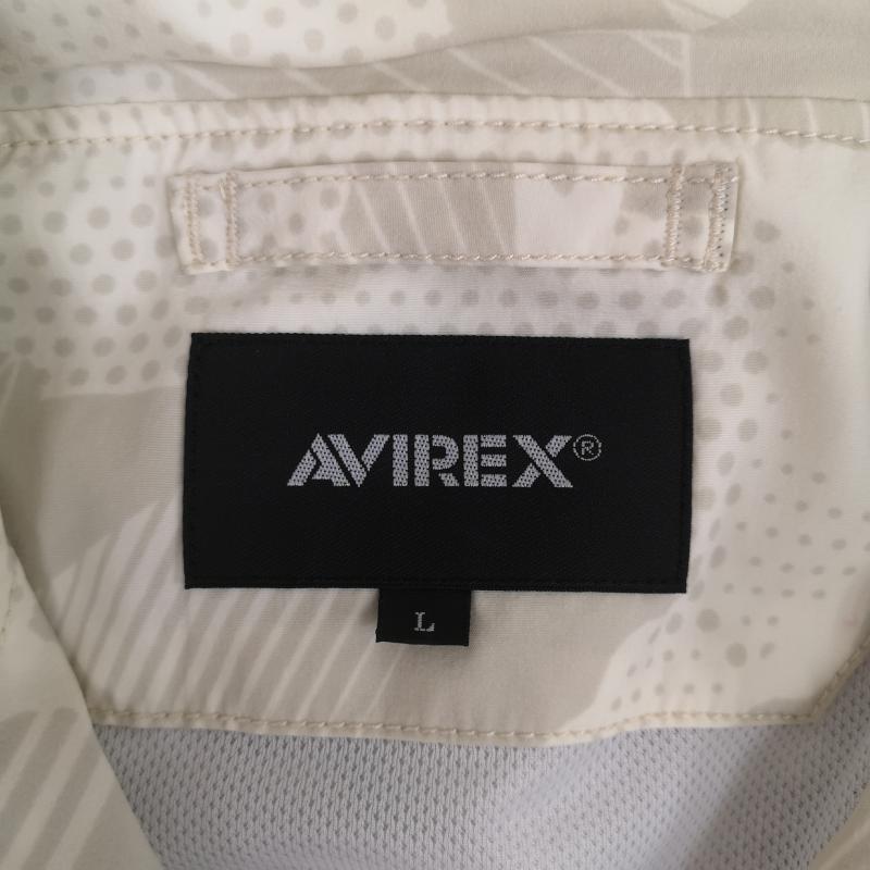 アヴィレックス AVIREX ジャケット、上着 フライトジャケット BLACKBIRD STAND ZIP ブラックバード スタンドジップ ミリタリー ジャケット 6102133 L 白 / ホワイト / white メンズ USED 古着 中古 50169335