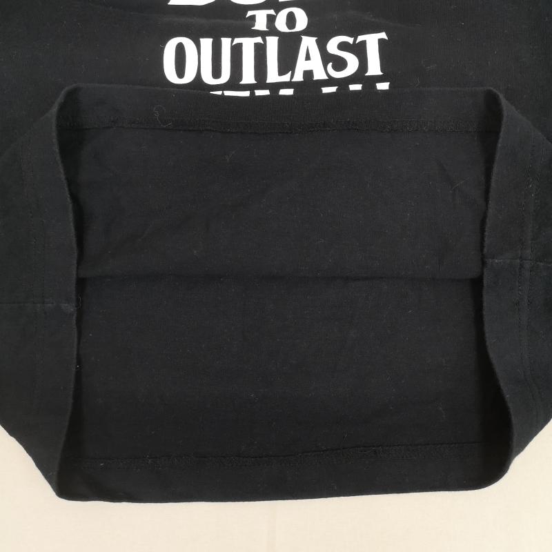 ネイバーフッド NEIGHBORHOOD Tシャツ 半袖 BUILT TO OUTLAST THEM ALL スカル プリント 半袖 Tシャツ S/S TEE 2 黒 / ブラック / black メンズ USED 古着 中古 50169336