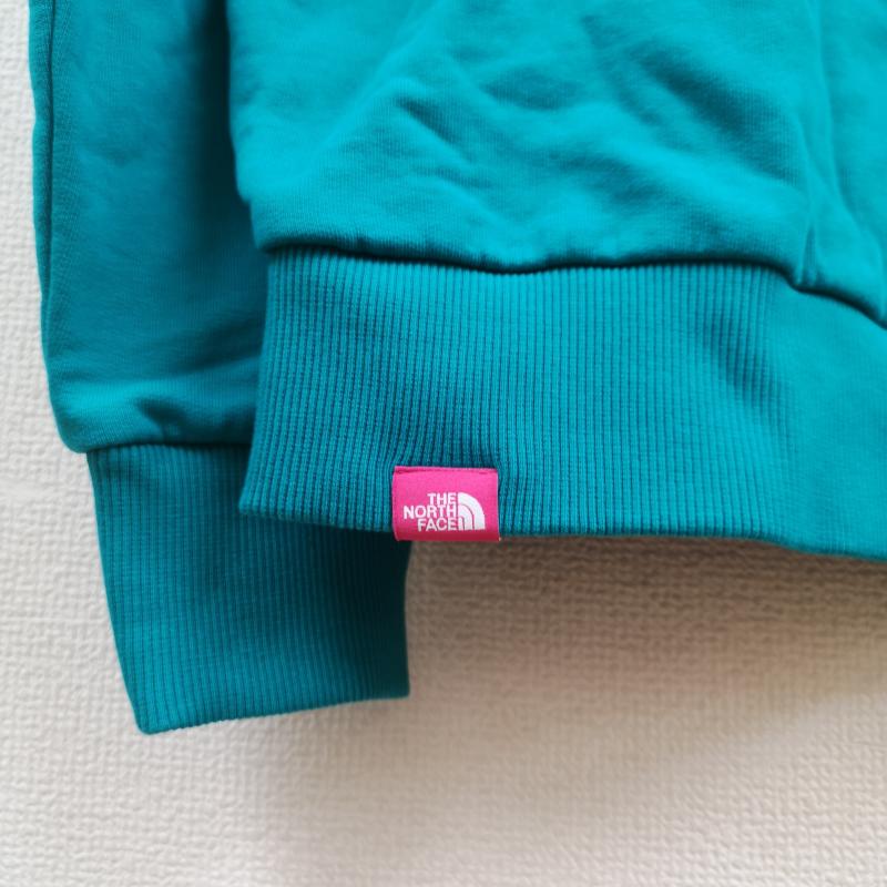 ザノースフェイス THE NORTH FACE トレーナー 長袖 RAGLAN REDBOX クルーネック スウェット 裏起毛 トレーナー L 水色 / ライトブルー / メンズ USED 古着 中古 50169349