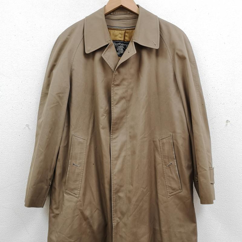バーバリーズ BURBERRYS コート コート一般 ノバチェック ライナー付き ステンカラー コート - ベージュ / ベージュ / beige メンズ USED 古着 中古 50169351