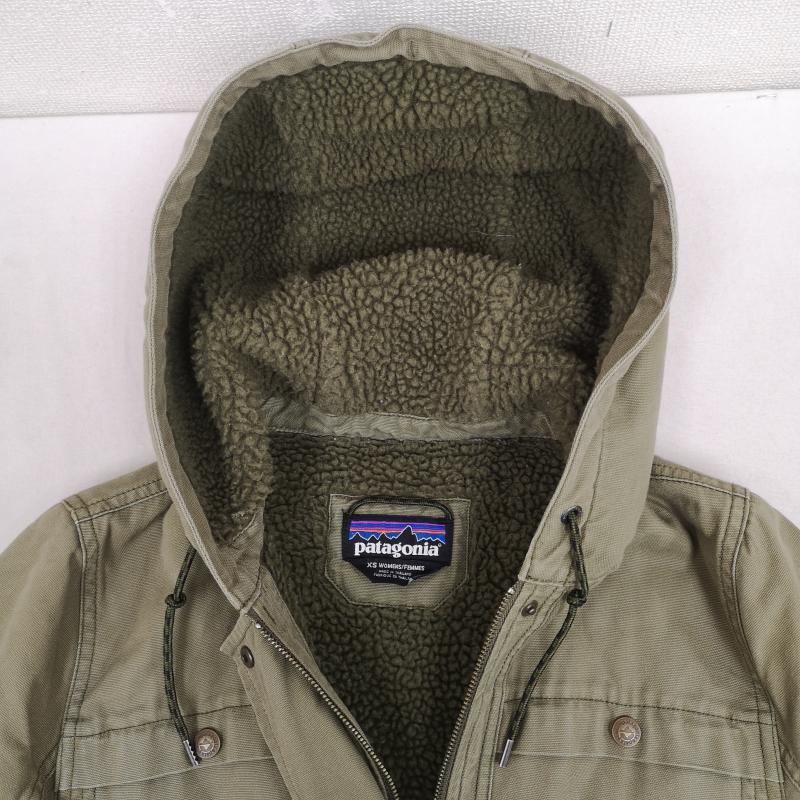 パタゴニア patagonia コート コート一般 インサレーテッド プレーリー ドーン パーカ モッズコート ミリタリー ジャケット 28291 XS カーキ / カーキ / khaki レディース USED 古着 中古 50169352