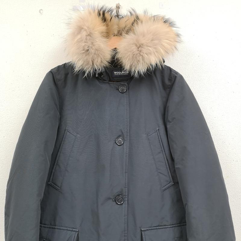 ウールリッチ WOOLRICH ジャケット、上着 ダウンジャケット アークティック パーカ ファー付き ダウン ジャケット 1602176 S 紺 / ネイビー / navy メンズ USED 古着 中古 50169353