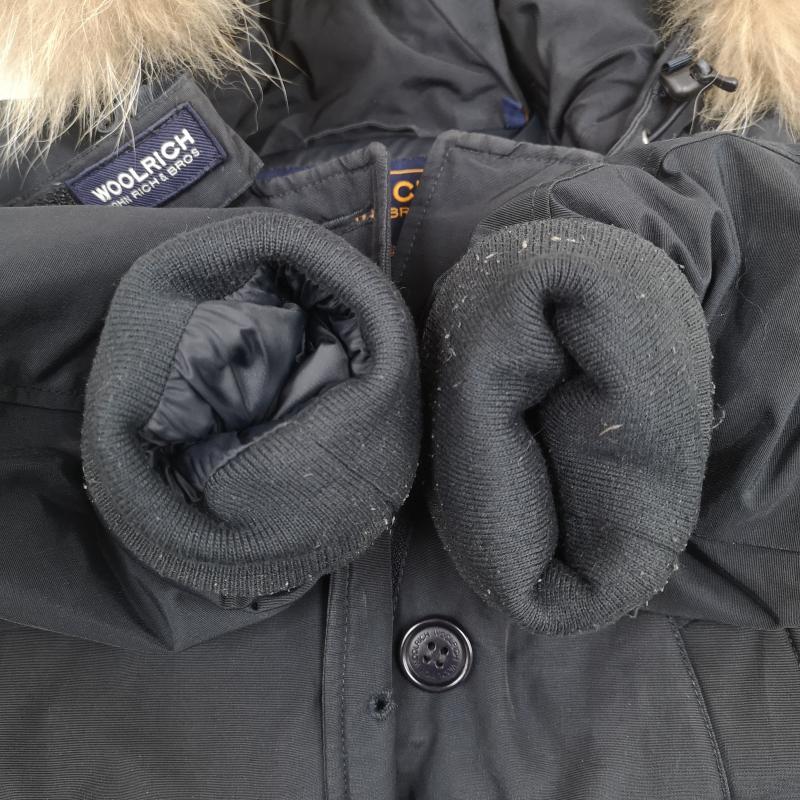 ウールリッチ WOOLRICH ジャケット、上着 ダウンジャケット アークティック パーカ ファー付き ダウン ジャケット 1602176 S 紺 / ネイビー / navy メンズ USED 古着 中古 50169353
