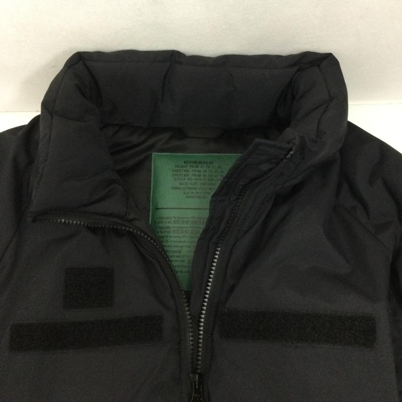 ヒューストン HOUSTON ジャケット、上着 フライトジャケット ヒューストン HOUSTON LEVEL7 JACKET 50323 M 無地 黒 / ブラック / black メンズ USED 古着 中古 50169354
