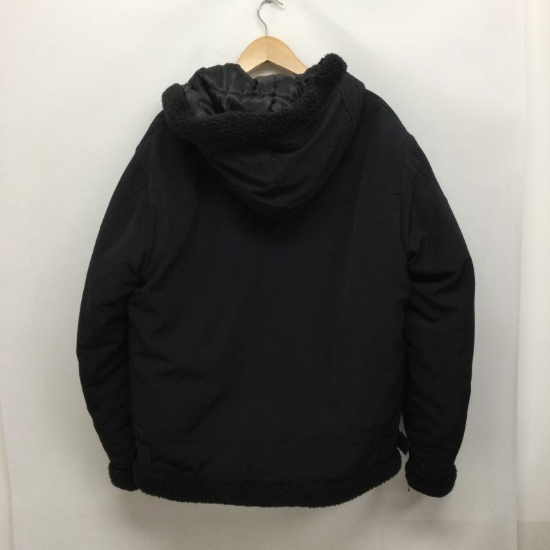 アヴィレックス AVIREX ジャケット、上着 フライトジャケット AVIREX アヴィレックス 783-2252050 B-3 HOODIE 中綿フライトジャケット L 無地 黒 / ブラック / black メンズ USED 古着 中古 50169356