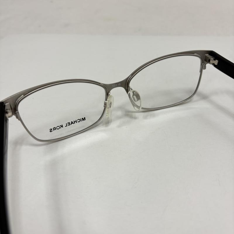 マイケルコース MICHAEL KORS めがね・サングラス めがね めがね フレーム MK7004 ユニセックス MK ロゴ - ワンポイント X ロゴ、文字 黒 / ブラック / black X 銀 / シルバー / silver color メンズ USED 古着 中古 50169357