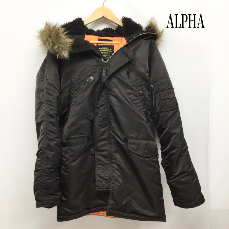 アルファ インダストリー Alpha Industries ジャケット、上着 フライトジャケット ALPHA INDUSTRIES アルファインダストリーズ N-3B フライトジャケット ミリタリージャケット S 無地 茶 / ブラウン / brown メンズ USED 古着 中古 50169358