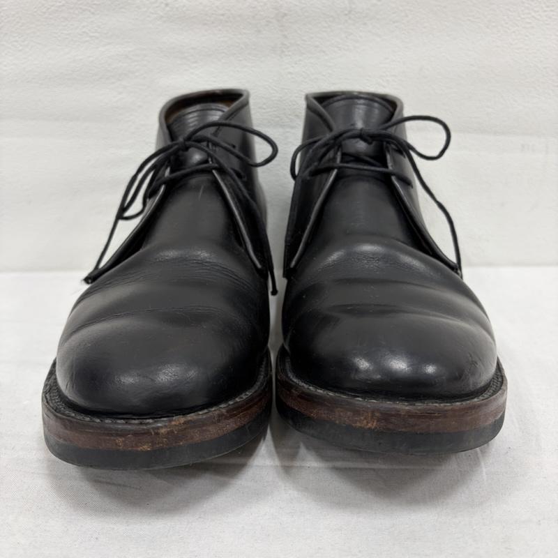 ダナー Danner ブーツ ブーティ ANTIGO チャッカブーツ D1806 レザー ワーク 27.0cm US：9 ワンポイント X ロゴ、文字 黒 / ブラック / black メンズ USED 古着 中古 50169359
