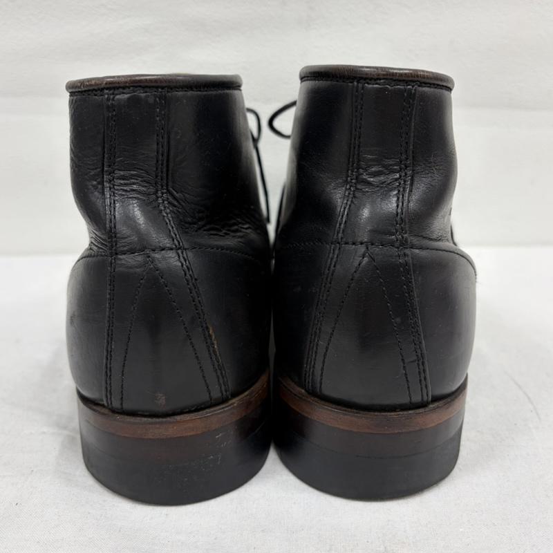 ダナー Danner ブーツ ブーティ ANTIGO チャッカブーツ D1806 レザー ワーク 27.0cm US：9 ワンポイント X ロゴ、文字 黒 / ブラック / black メンズ USED 古着 中古 50169359