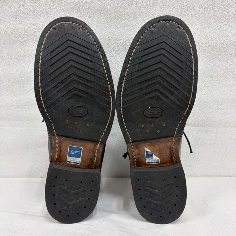 ダナー Danner ブーツ ブーティ ANTIGO チャッカブーツ D1806 レザー ワーク 27.0cm US：9 ワンポイント X ロゴ、文字 黒 / ブラック / black メンズ USED 古着 中古 50169359