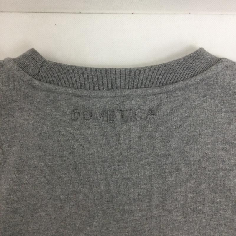 デュベティカ DUVETICA トレーナー 長袖 Duvetica スウェット VXMT09114 メンズ 長袖 コットン クルーネック ロゴ トレーナー L 無地 灰 / グレー / gray メンズ USED 古着 中古 50169360