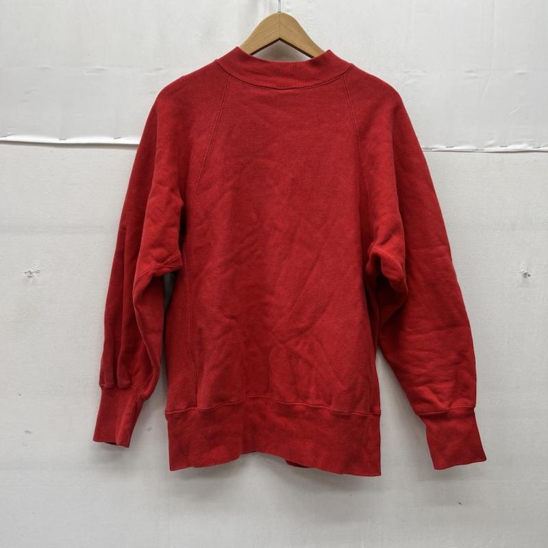 チャンピオン Champion トレーナー 長袖 90s USA製 刺繍タグ モックネック リバースウィーブ ラグランスウェット M 赤 / レッド / red メンズ USED 古着 中古 50169363