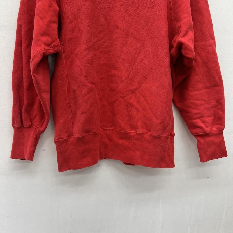 チャンピオン Champion トレーナー 長袖 90s USA製 刺繍タグ モックネック リバースウィーブ ラグランスウェット M 赤 / レッド / red メンズ USED 古着 中古 50169363