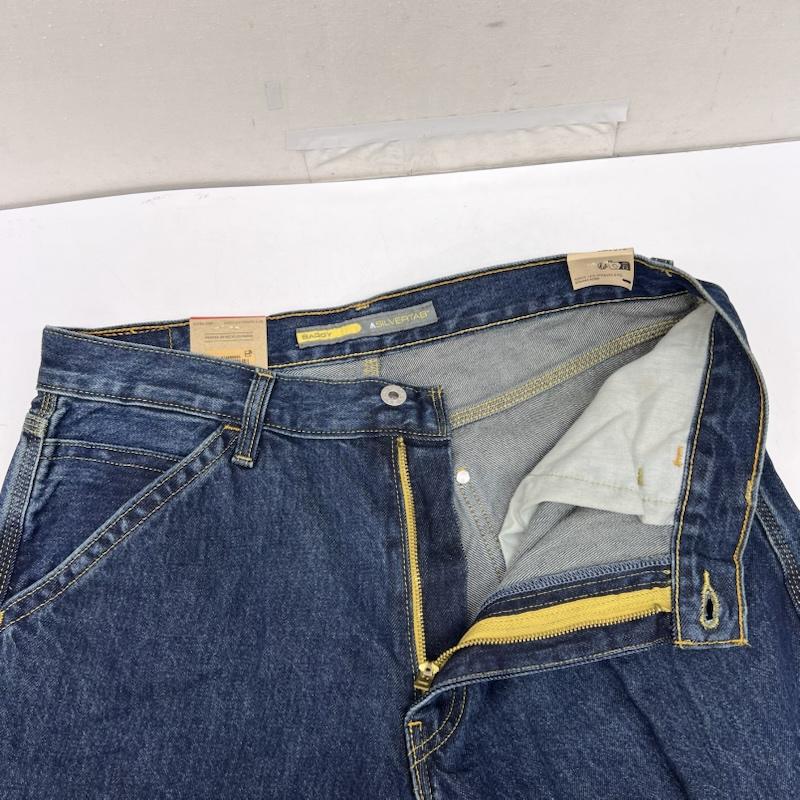 リーバイス Levi s パンツ デニム、ジーンズ A7489-0005 シルバータブ バギーカーペンター デニム 32インチ メンズ USED 古着 中古 50169366