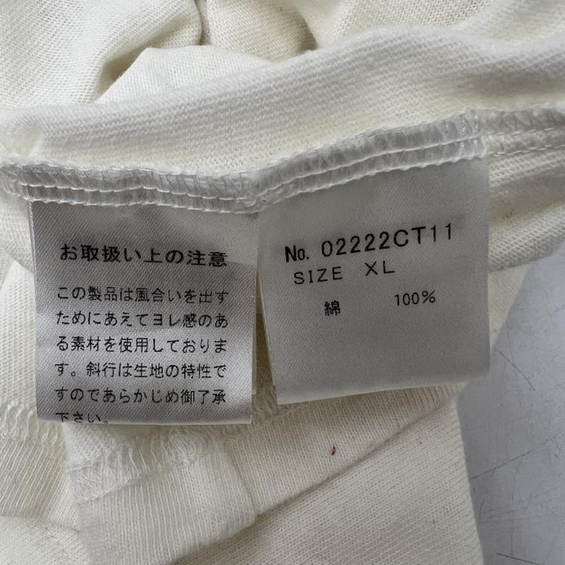 ヒステリックグラマー HYSTERIC GLAMOUR Tシャツ 半袖 LAY DAY WOMAN ヒスガール Tシャツ XL 白 / ホワイト / white X 赤 / レッド / red メンズ USED 古着 中古 50169368