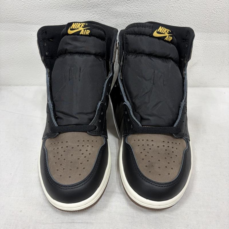ナイキ NIKE スニーカー スニーカー AIR JORDAN エアジョーダン パロミノ RETRO HIGH OG DZ5485-020 26.0cm ロゴ、文字 X 刺繍 黒 / ブラック / black X 茶 / ブラウン / brown メンズ USED 古着 中古 50169371