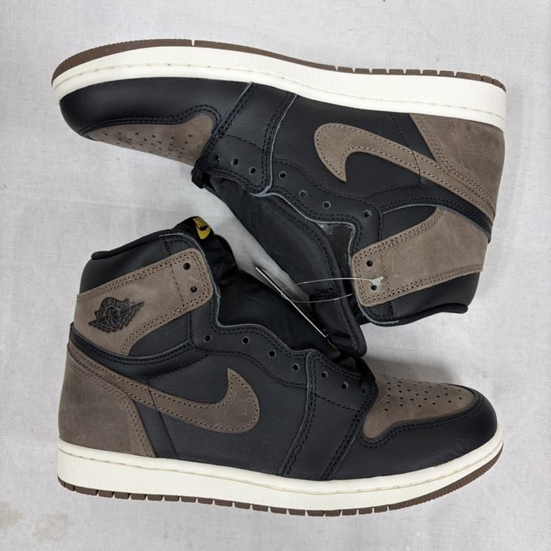 ナイキ NIKE スニーカー スニーカー AIR JORDAN エアジョーダン パロミノ RETRO HIGH OG DZ5485-020 26.0cm ロゴ、文字 X 刺繍 黒 / ブラック / black X 茶 / ブラウン / brown メンズ USED 古着 中古 50169371
