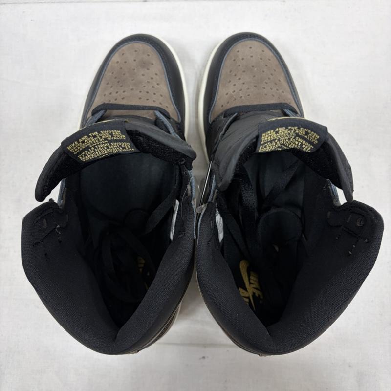 ナイキ NIKE スニーカー スニーカー AIR JORDAN エアジョーダン パロミノ RETRO HIGH OG DZ5485-020 26.0cm ロゴ、文字 X 刺繍 黒 / ブラック / black X 茶 / ブラウン / brown メンズ USED 古着 中古 50169371