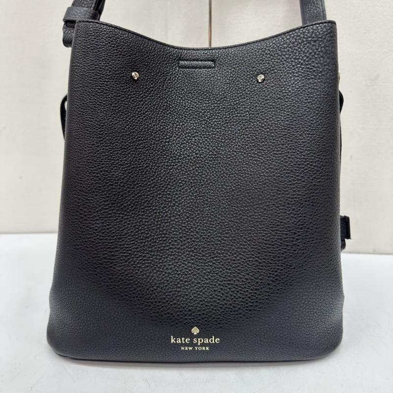 ケイトスペード Kate Spade ショルダーバッグ ショルダーバッグ ぺブルレザー マルティ ラージ バケット バケツ型 巾着 クロスボディ 斜めがけ ショルダーバッグ WKRU6827 - 黒 / ブラック / black レディース USED 古着 中古 50169372