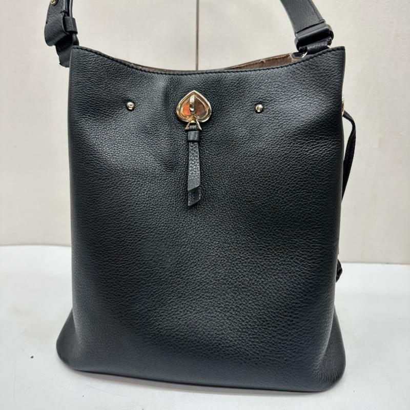 ケイトスペード Kate Spade ショルダーバッグ ショルダーバッグ ぺブルレザー マルティ ラージ バケット バケツ型 巾着 クロスボディ 斜めがけ ショルダーバッグ WKRU6827 - 黒 / ブラック / black レディース USED 古着 中古 50169372