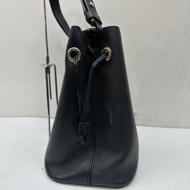 ケイトスペード Kate Spade ショルダーバッグ ショルダーバッグ ぺブルレザー マルティ ラージ バケット バケツ型 巾着 クロスボディ 斜めがけ ショルダーバッグ WKRU6827 - 黒 / ブラック / black レディース USED 古着 中古 50169372