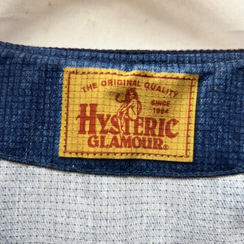 ヒステリックグラマー HYSTERIC GLAMOUR ジャケット、上着 ジャンパー、ブルゾン デニム風 転写プリント ブルゾン ヒスガール S メンズ USED 古着 中古 50169373