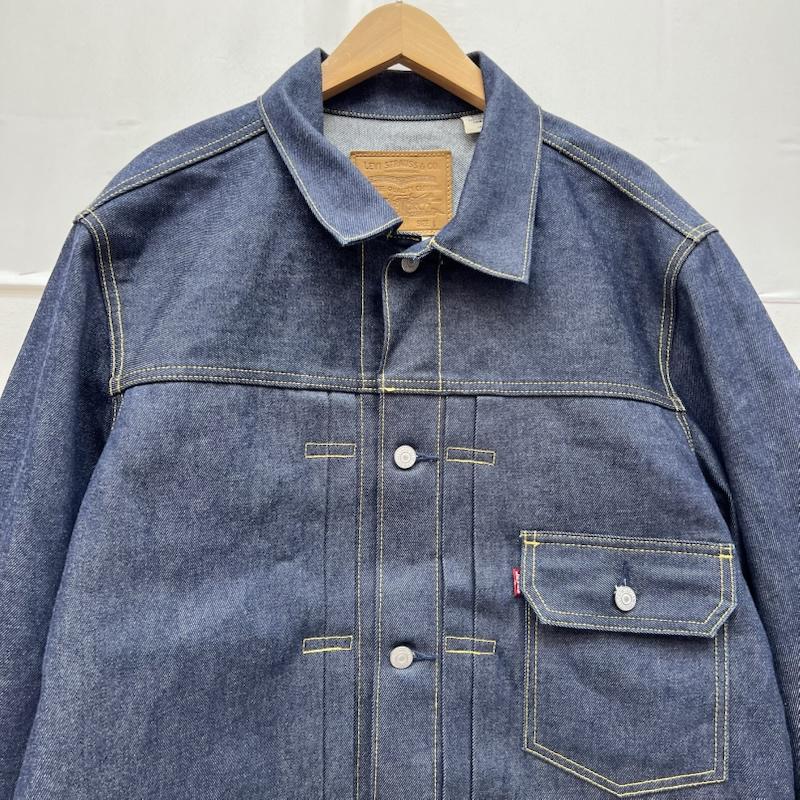 リーバイス Levi s ジャケット、上着 ジャンパー、ブルゾン 25AW TYPE 1 TRUCKER JAKET デニムジャケット L インディゴ / インディゴ / Indigo メンズ USED 古着 中古 50169376