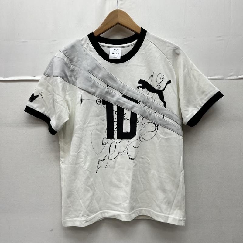 プーマ PUMA Tシャツ 半袖 MASU エムエーエスユー コラボ T7 HOPE EVER T-SHIRTS XS 白 / ホワイト / white メンズ USED 古着 中古 50169378