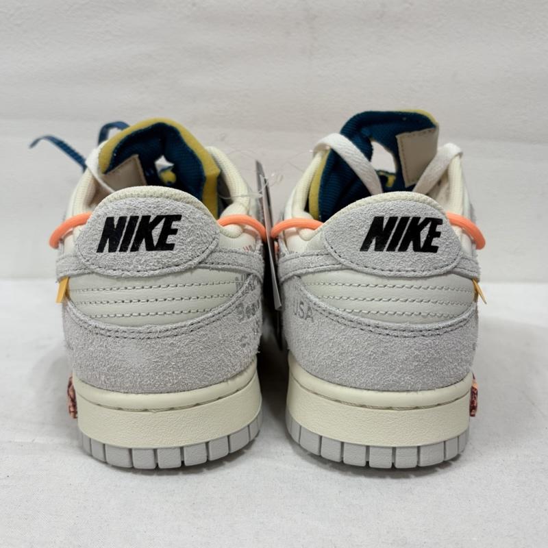 オフホワイト off white スニーカー スニーカー NIKE コラボ Dunk Low ダンク ロー DJ0950-119 ローカット スニーカー 26.5cm ロゴ、文字 白 / ホワイト / white X 橙 / オレンジ / orange メンズ USED 古着 中古 50169379