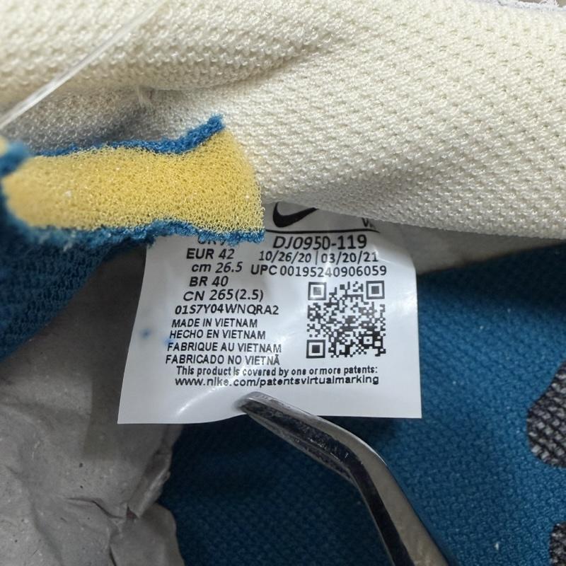 オフホワイト off white スニーカー スニーカー NIKE コラボ Dunk Low ダンク ロー DJ0950-119 ローカット スニーカー 26.5cm ロゴ、文字 白 / ホワイト / white X 橙 / オレンジ / orange メンズ USED 古着 中古 50169379