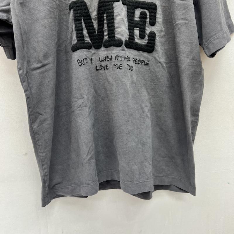 ダブレット doublet Tシャツ 半袖 25AW GRIP-LOVE T-SHIRT ヴィンテージ加工 M メンズ USED 古着 中古 50169380
