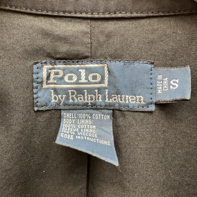 ポロラルフローレン POLO RALPH LAUREN ジャケット、上着 ジャンパー、ブルゾン 90s ダブル ライダース スイングトップ コットン ジップ ジャケット S 黒 / ブラック / black メンズ USED 古着 中古 50169389