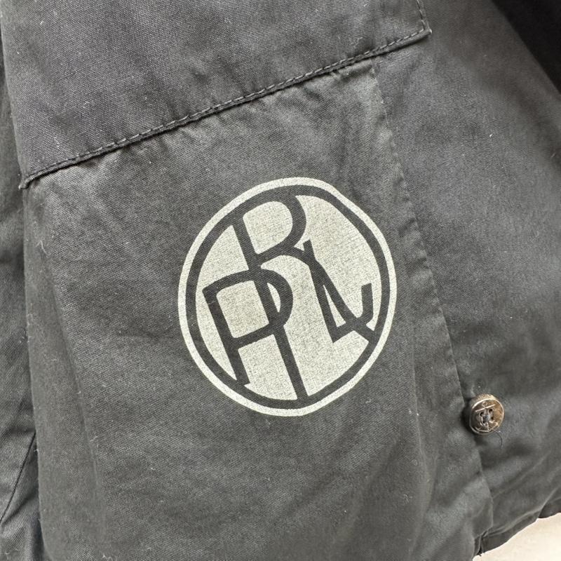 ポロラルフローレン POLO RALPH LAUREN ジャケット、上着 ジャンパー、ブルゾン 90s ダブル ライダース スイングトップ コットン ジップ ジャケット S 黒 / ブラック / black メンズ USED 古着 中古 50169389