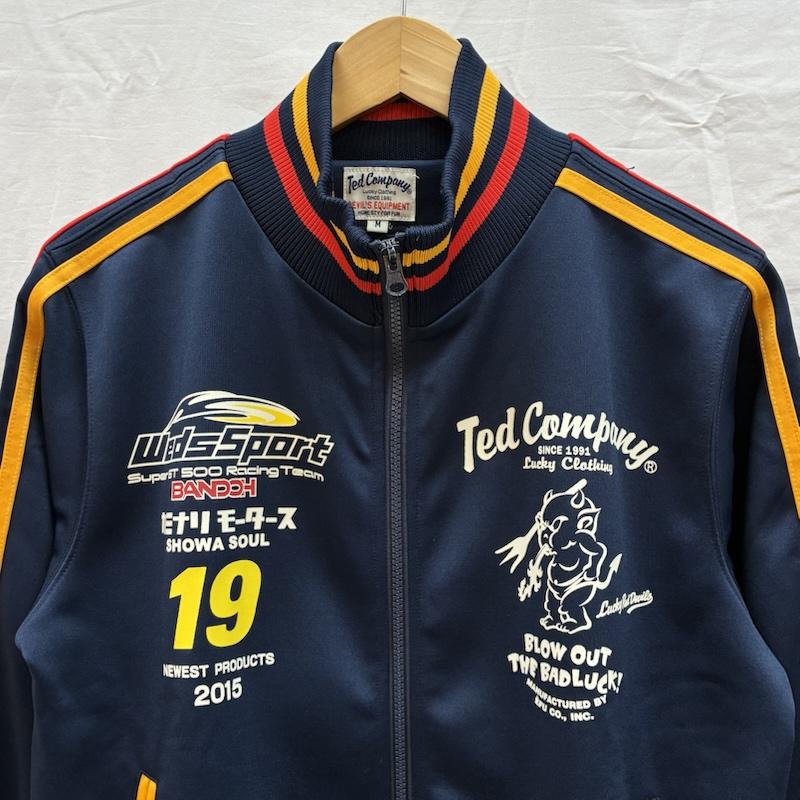 テッドマン TEDMAN ジャケット、上着 ジャンパー、ブルゾン WedsSport カミナリモータース レーシング トラックジャケット M メンズ USED 古着 中古 50169400
