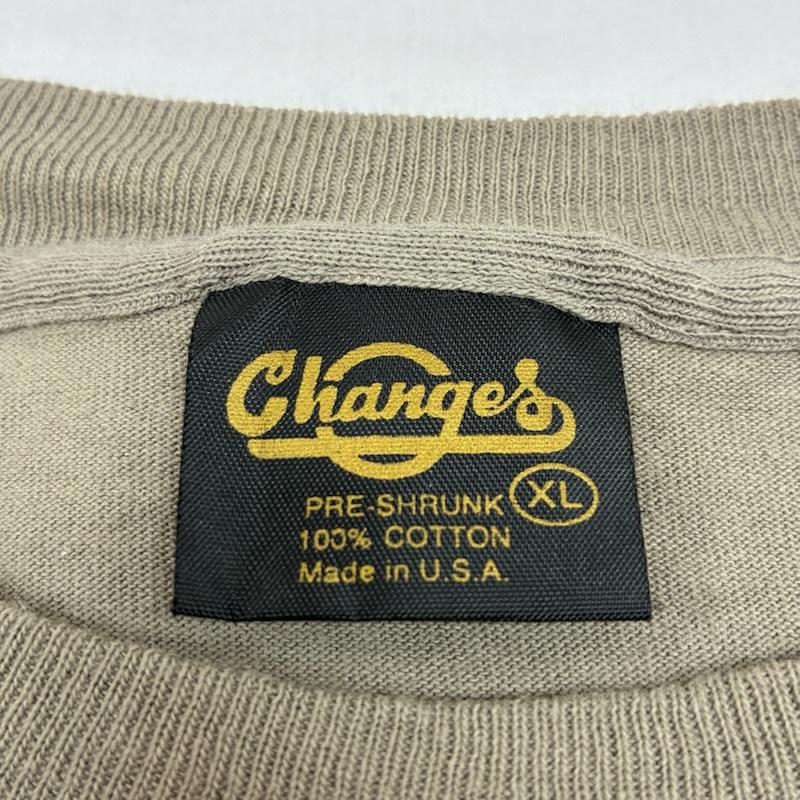 ヴィンテージ VINTAGE Tシャツ 半袖 Changes 90s Budweiser 1995年 USA製 両面 グラフィック プリント シングルステッチ Tシャツ XL メンズ USED 古着 中古 50169405