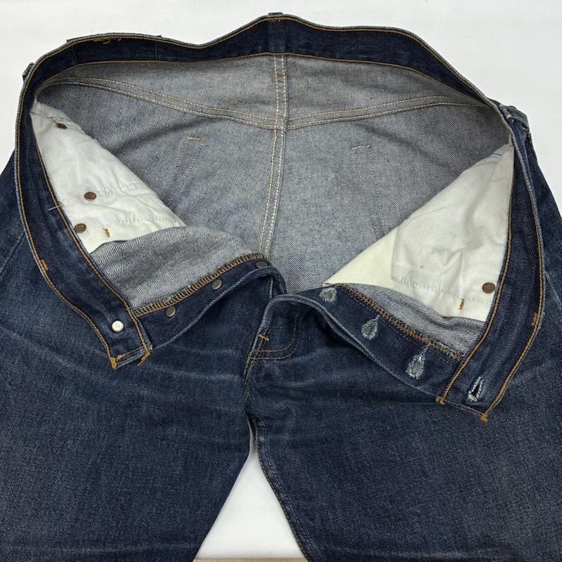 リーバイス Levi s パンツ デニム、ジーンズ 501xx 90s USA製 97年 ボタンフライ ストレート オールド ヴィンテージ デニムパンツ 36インチ メンズ USED 古着 中古 50169408
