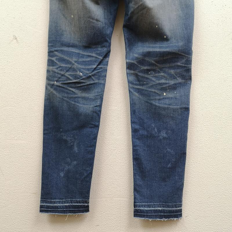 ビッグジョン Big John パンツ デニム、ジーンズ 日本製 キャロットレグ ハイパワー ストレッチ テーパード デニム パンツ MMM134J 30インチ インディゴ / インディゴ / Indigo メンズ USED 古着 中古 50169409